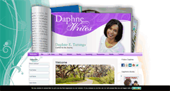 Desktop Screenshot of blog.daphnewrites.com