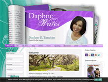 Tablet Screenshot of blog.daphnewrites.com